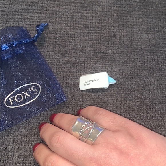 Sterling Silver ring size 7 Handmade in Israel - Picture 4 of 4